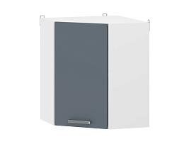 Борги 100.34 шкаф навесной угловой / Белый/Маренго
