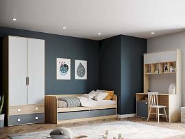 Детская Элиот 2 Белый/Маренго/Баунти Песочный