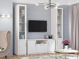 Гостиная Аллегро 9 Роммб компл. 3 / Бодега белая/Сандал белый