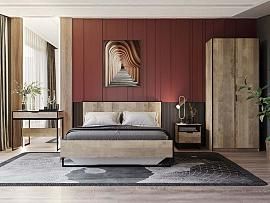 Спальня Фолк-1 Дуб Гранж песочный