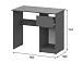 Денвер стол письменный 0,9 м / Графит серый
