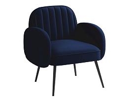 Флеминг Ф кресло - велюр Fresh найт блю