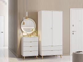 Прихожая Дакота 1 Белый / Меренга