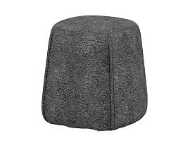 Пуф Шелдон / велюр Sierra 9 темно-серый