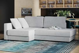 Диван угловой Бостон левый / Ультра смог