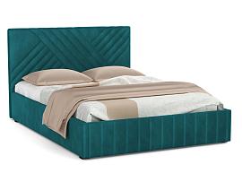 Гамма Ф кровать 1600 - велюр Fresh изумруд