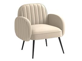 Флеминг Ф кресло - велюр Fresh крем