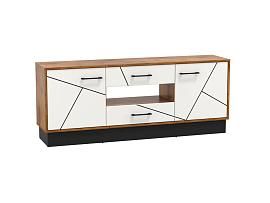 Тумба под ТВ Гамма 54.04 Таксония/Белый