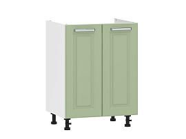 Вокс 100.04 600 тумба под мойку / Белый/Фисташка