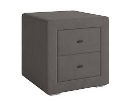 06.34-01 тумба прикроватная Гамма велюр Fresh эспрессо