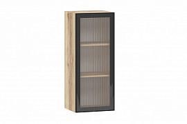 Moru шкаф навесной 100.82.400 / Дуб делано/Черный