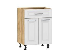 Вокс 100.09 600 тумба кухонная / Дуб крафт золотой/Меренга