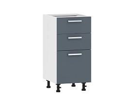 Борги 100.06 400 тумба кухонная / Белый/Маренго