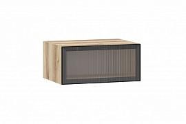 Moru шкаф навесной 100.90.800 / Дуб делано/Черный