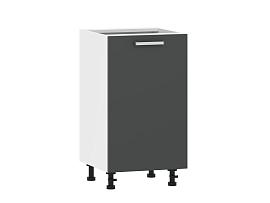 Борги 100.01 450 тумба кухонная / Белый/Антрацит