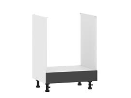 Борги 100.10 600 тумба кухонная для техники / Белый/Антрацит