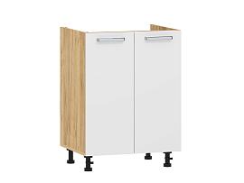 Борги 100.04 600 тумба под мойку / Дуб Крафт золотой/Белый