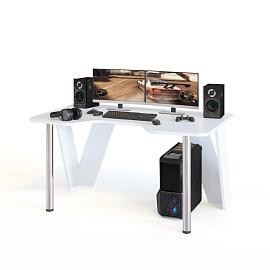 Компьютерный стол КСТ-116 белый