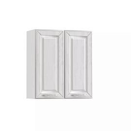 Маргарита шкаф навесной 600 2 двери Белый/Белое Дерево