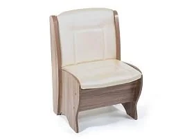 Скамья Лотос 550 ясень темный/крем