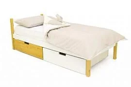 Детская кровать Бельмарко Svogen classic дерево-белый с ящиками