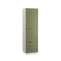 Софи шкаф-пенал 600 Белый/Дуб Зелёный