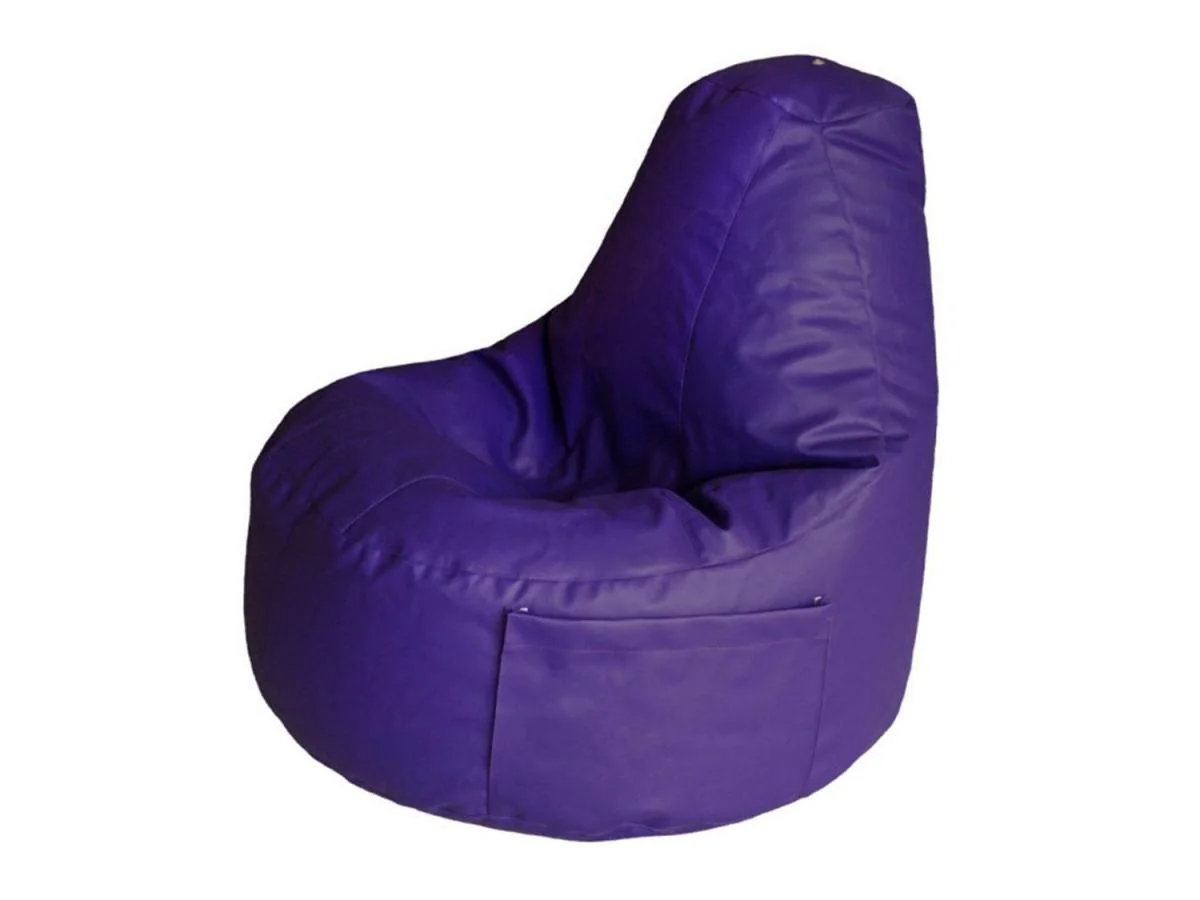 Кресло Комфорт экокожа фиолетовая