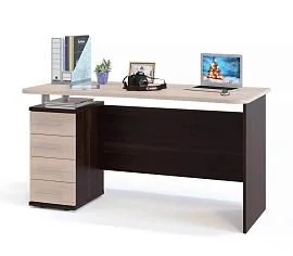 Компьютерный стол КСТ-105 Венге/Беленый дуб