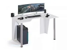 Игровой компьютерный стол КСТ-18 Белый